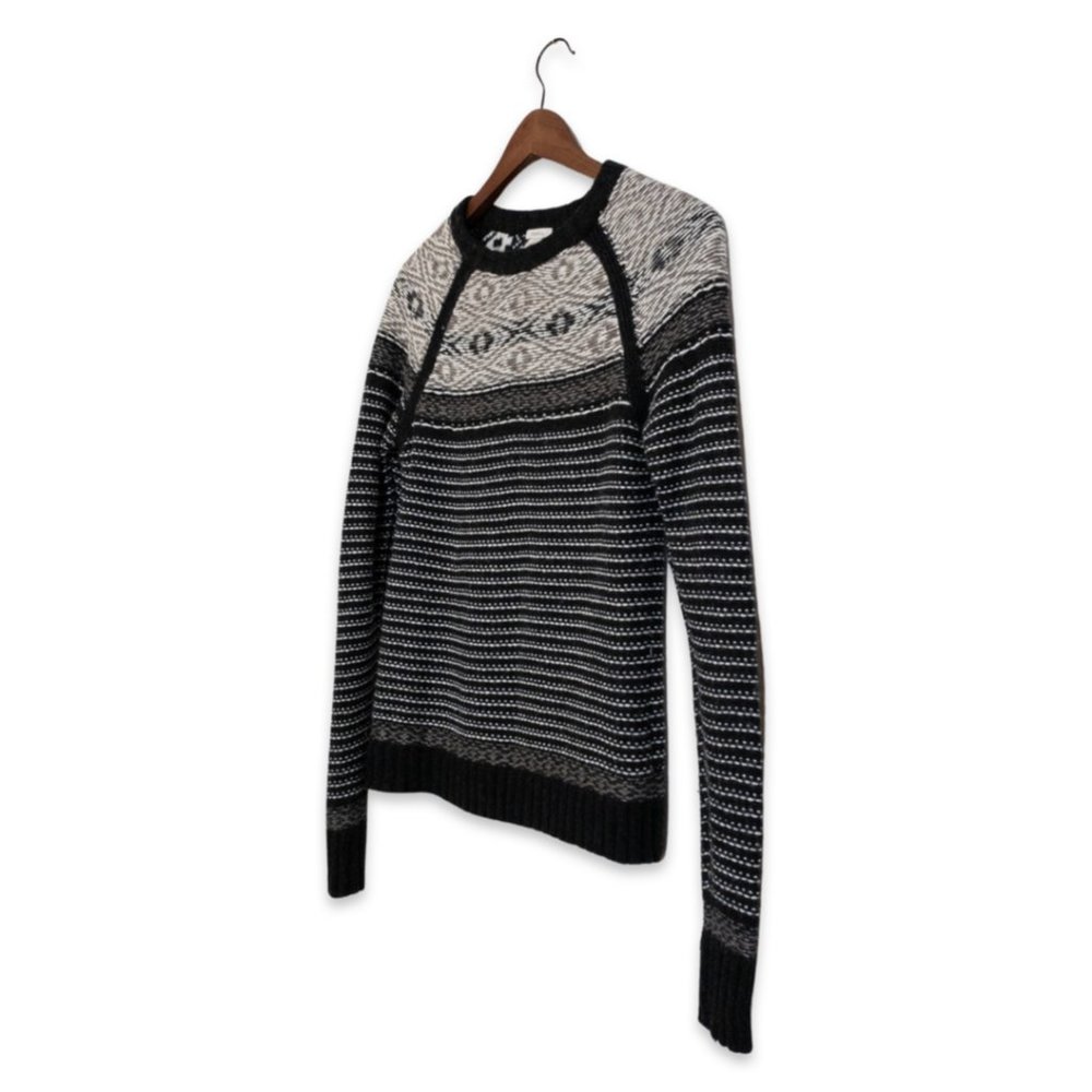 Fossil Knit Sweater Wool Alpaca Blend View 5